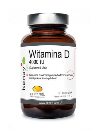 Kenay Witamina D3 4000 IU (60 kaps.)