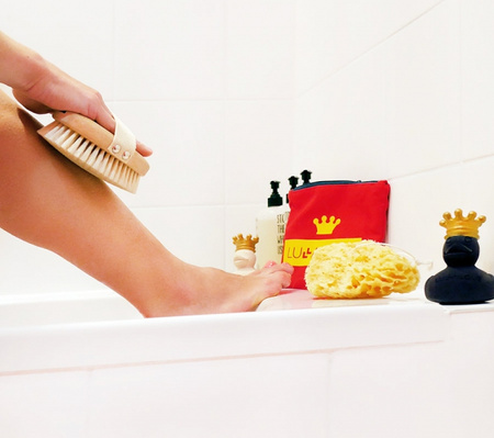 LullaLove − Szczotka do masażu na sucho