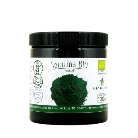 PIĘĆ PRZEMIAN Spirulina BIO proszek 100g