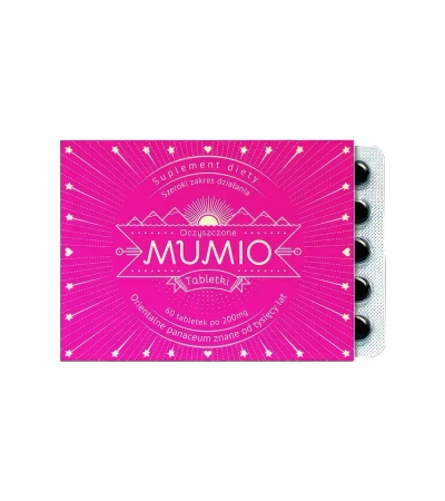 NAMI - Mumio oczyszczone tabletki 200mg - 60 tabl.