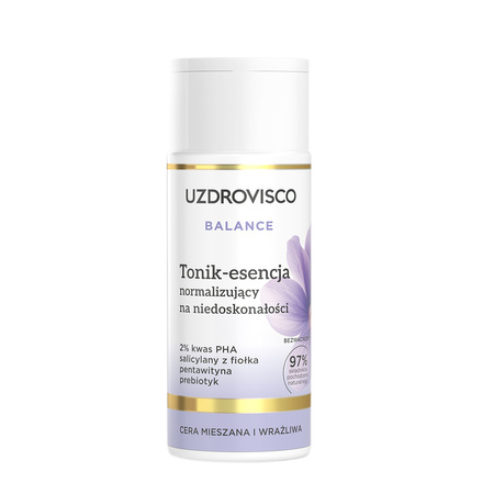Uzdrovisco,Balance, Tonik-esencja normalizujący na niedoskonałości, 150 ml