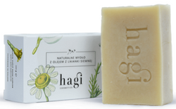 Hagi − Naturalne mydło z lnianką siewną − 100 g