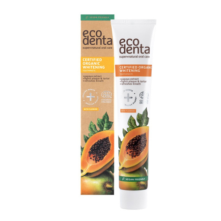 Ecodenta Cosmos Organic Pasta papaya  75ml