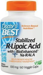 R-Lipoic Acid with BioEnhanced Na-RALA (60 kaps.)