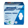 Vuokkoset - Cotton Normal Wings Ekologiczne podpaski ze skrzydełkami 12 szt.