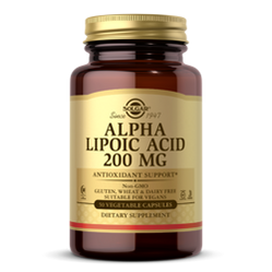 Solgar Alpha Lipoic Acid 200 mg - 50 tabl.