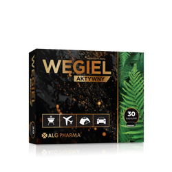 Alg Pharma Węgiel aktywny 30 kaps.