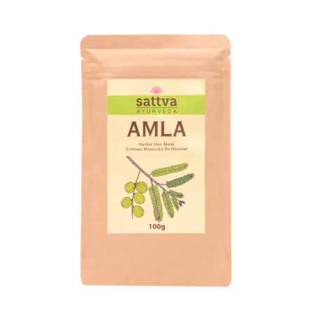 Sattva - Maseczka ziołowa do włosów Amla 100g