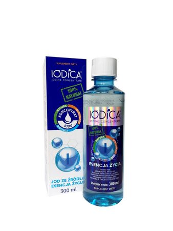 IODICA Naturalny koncentrat jodu 300ml butelka PET