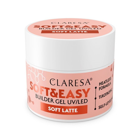 Soft&Easy Builder Gel żel budujący Soft Latte 12g