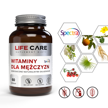 Life Care Witaminy dla Mężczyzn 60 kaps.