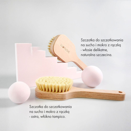 Lullalove, Szczotka do mycia ciała TAMPICO, 1szt