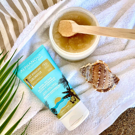 Alphanova Sun Beauty, Bio Scrub o kremowej konsystencji, 200 ml