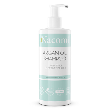 Nacomi Szampon Arganowy 250Ml Wzmacnia Włosy