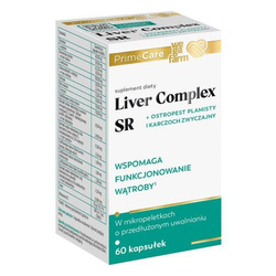 WegaFarm Liver complex SR na wsparcie wątroby 60 kaps.