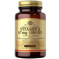 Solgar Vitamin E 67 mg (100 IU) - 100 kaps.