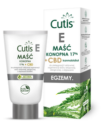 Cutis E - EGZEMA maść konopna 17% + CBD 120 ml