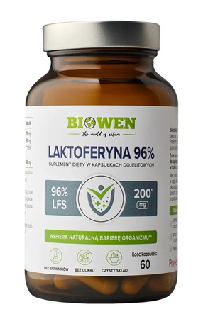 Biowen Laktoferyna 96% 60 kaps.