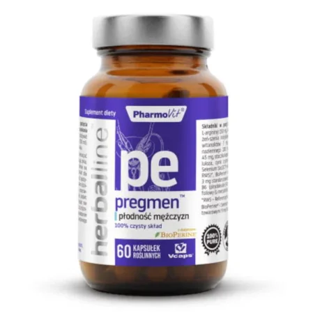 Pharmovit Herballine Pregmen na wsparcie płodności u mężczyzn 60 kaps.