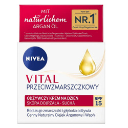 Vital Przeciwzmarszczkowy odżywczy krem na dzień SPF15 50ml