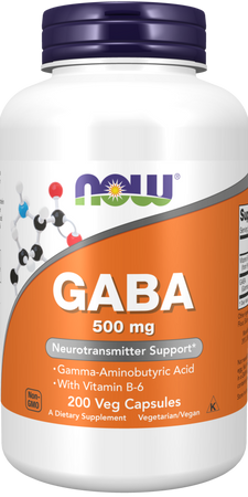 GABA 500 mg z witaminą B6 (200 kaps.)