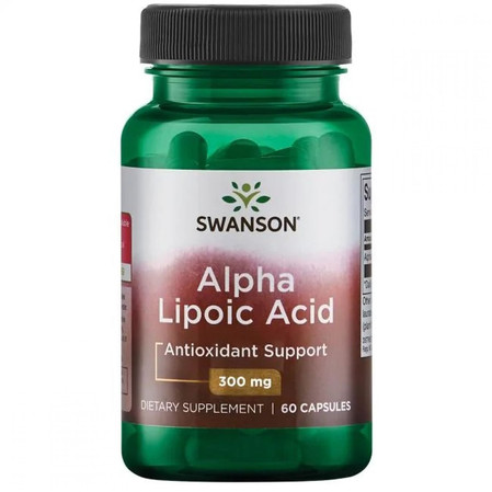 Swanson Ala Kwas Alfa Liponowy 300 Mg 60 K