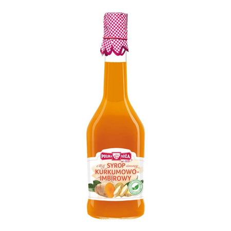 Syrop kurkumowo-imbirowy 500ml POLSKA RÓŻA