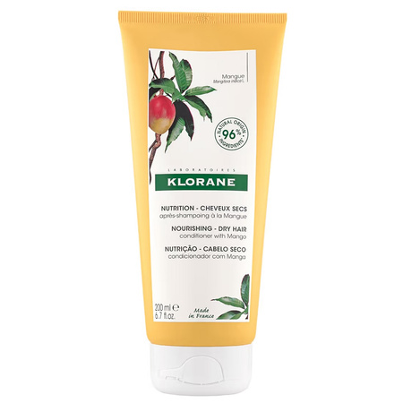Klorane balsam na bazie masła mangowego do włosów suchych 200 ml