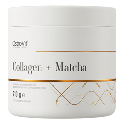 Ostrovit Kolagen + Matcha smak naturalny 210 g