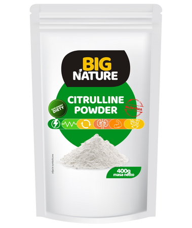Big Nature Cytrulina (Jabłczan cytruliny 2:1) aminokwasy 400g