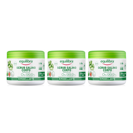Zestaw: 3x Equilibra Peeling Solny Modelujący 600 G