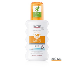 EUCERIN SENSITIVE PROTECT SPF 50+ SPRAY OCHRONNY DLA DZIECI 200ML