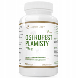 Progress Labs Ostropest Plamisty Exstrakt 80% Sylimaryny 777 Mg 90 kaps.