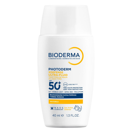 Photoderm XDEFENSE Ultra-Fluid SPF50+ bezbarwny 40 ml