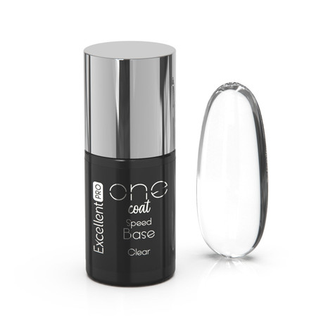 One Coat Speed Base baza hybrydowa Clear 7g
