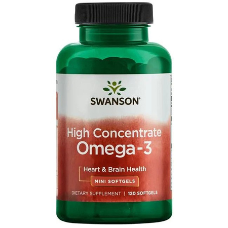 Swanson Kwasy Tłuszczowe Omega 3 120 K