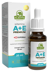 Slavito Witamina A+E w kroplach 20ml