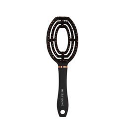 Coco Hair Brush szczotka do włosów z włosiem dzika Black
