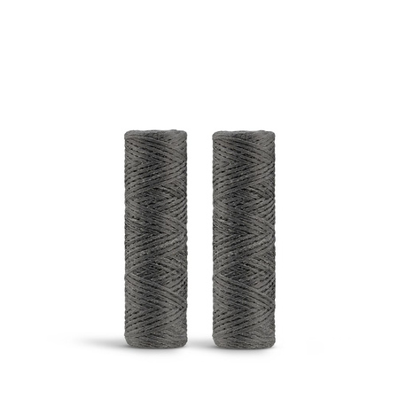 Georganics, Naturalna nić dentystyczna, do codziennej pielęgnacji, z aktywnym węglem i fluorem, 100 m