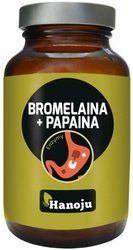 Hanoju Bromelaina  Papaina 500 mg 90 K trawienie
