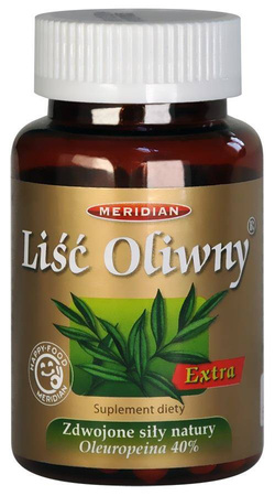 Meridian − Liść oliwny Extra − 60 kaps.