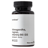 Sundose Ashwagandha, magnez, witaminy B6 i D3 na wsparcie układu nerwowego 90 kaps.
