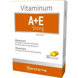 Starpharma − Vitaminum A + E Strong − 30 kaps.