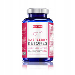 BeKeto Ketony malinowe wsparcie metabolizmu i redukcji wege 120 kaps.