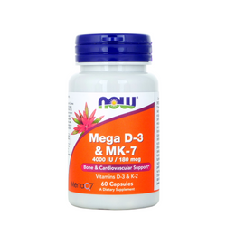MEGA D-3 & MK-7 (4000 IU/180 mcg) 60 kapsułek