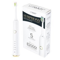 VITAMMY Symphony White Szczoteczka soniczna z komfortową obudową