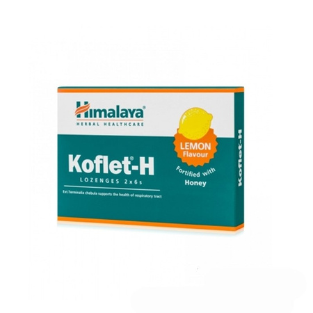 Himalaya Koflet-H Tabletki Do Ssania Cytryna