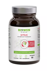Biowen Q-FOLIC 90 kaps.