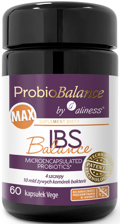 Aliness ProbioBALANCE, IBS Balance MA 10 mld. 60 vege kaps.