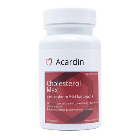 NGS Acardin wsparcie dla serca i poziomu cholesterolu 30 kaps.